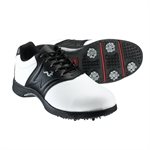 Woodworm Golf PLAYER Golf Shoes WHITE/BLACK