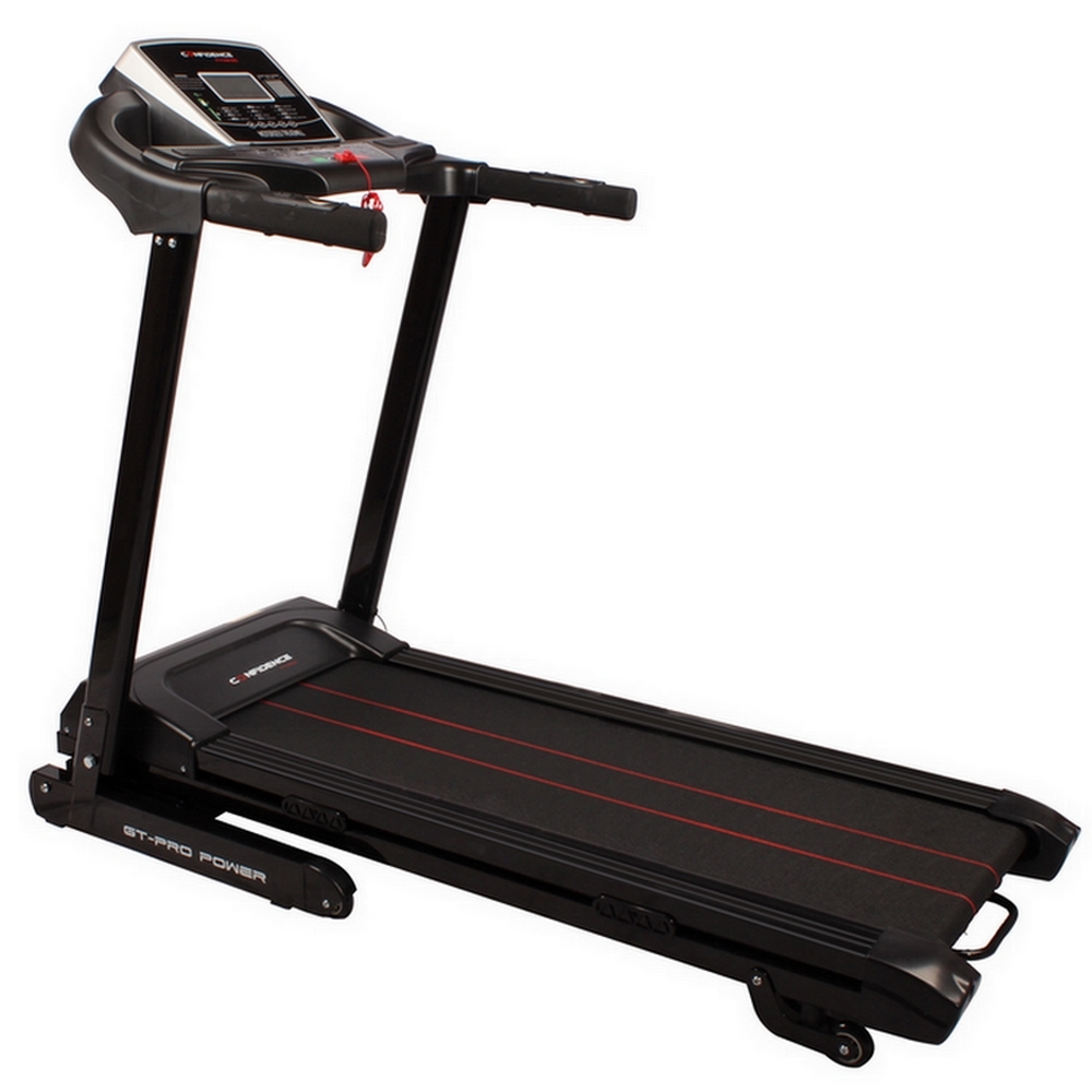 CONFIDENCE FITNESS GT PRO FOLDING MOTORISED ELECTRIC TREADMILL RUNNING 