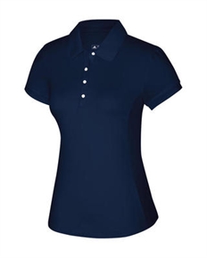 Adidas ClimaCool Ladies Piped Polo Navy