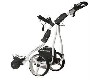 Stowamatic GTS Electric Golf Trolley WHITE