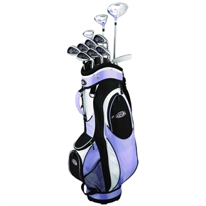 GolfGirl FWS2 Golf Clubs Package Set + Bag LILAC