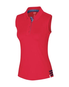 Adidas ClimaCool Sleeveless 3-Stripes Polo