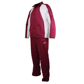 Woodworm Pro Series Youths Tracksuit MAROON/WHITE
