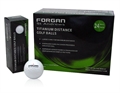24 Forgan Golf Titanium Distance Golf Balls WHITE