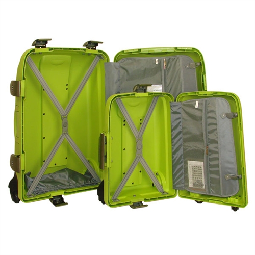 Confidence 28” Hard Shell Polypropylene Suitcase, Lime The Sports HQ