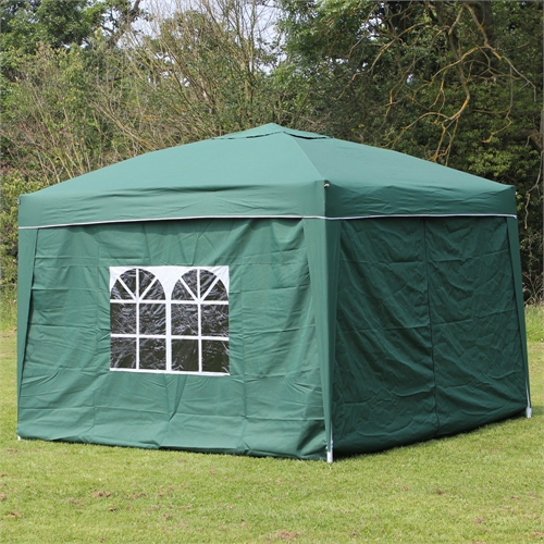 Palm Springs 3m x 3m (10ft x 10ft) Pop Up Gazebo With Sides The Sports HQ
