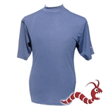 Woodworm Golf Short Sleeve Mock Shirt NAVY