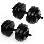 Palm Springs 30kg Vinyl Dumbbell Weights Set