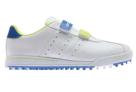 Adidas Adicross II R WD Golf Shoes - White/Galaxy - The Sports HQ