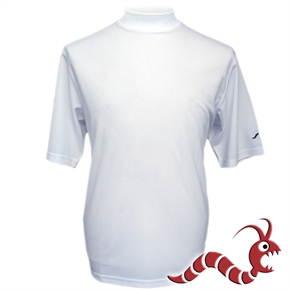 Woodworm Golf Short Sleeve Mock Shirt WHITE