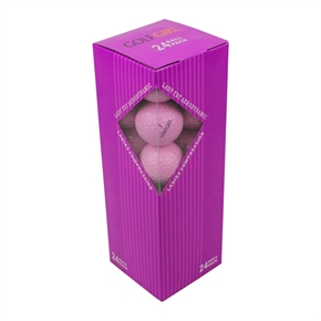 10 x 24 GOLF GIRL Titanium Ladies Golf Balls PINK