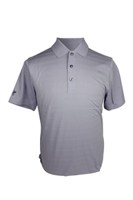 ASHWORTH MENS 3 BUTTON PLAIN POLO SHIRT