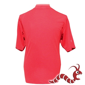 Woodworm Golf Short Sleeve Mock Shirt RED