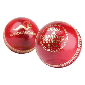 Woodworm Supreme County 5 1/2oz  Cricket Ball