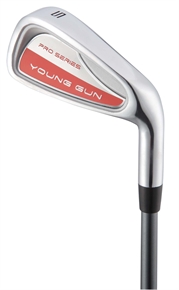 Young Gun PRO SERIES Irons Red Age 9-11