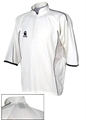 CA Micro Mesh Plus Cricket Shirt - White/Burgundy