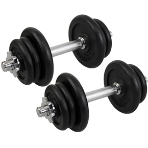 Confidence 25kg/55lbs Dumbbell Weights Set