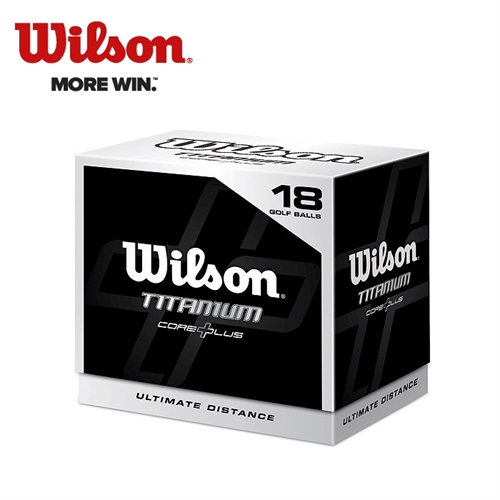 18 Wilson Titanium Golf Balls Fore24.co.uk