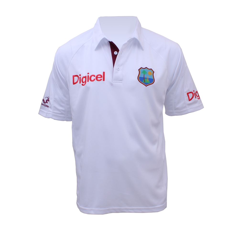 west indies training shirt