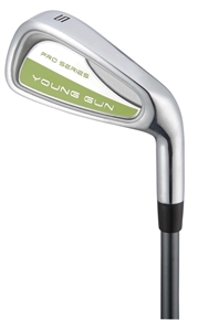 Young Gun PRO SERIES Irons Green Age 12-14
