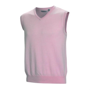 Ashworth Mens V-Neck Merino Wool Vest