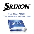 1 Dozen Personalised Srixon AD333 Golf Balls