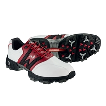Woodworm Golf Tour Golf Shoes WHITE/RED