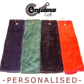 PERSONALISED Confidence Golf Towel