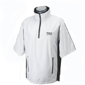 IZZO Waterproof WINDSHIRT with 3/4 zip off sleeves