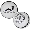 Woodworm League Special 5 1/2oz Cricket Ball WHITE