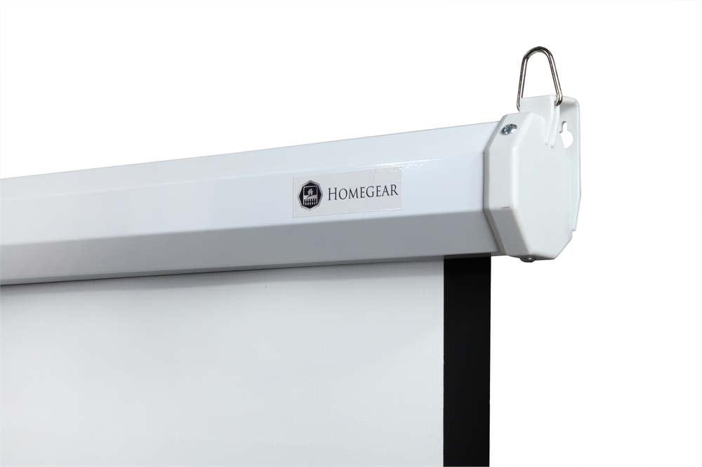 Homegear 120” 169 Manual Pull Down Wall Mounted Projector Screen Matt