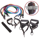 Confidence Fitness 12 Piece Resistance Band Set