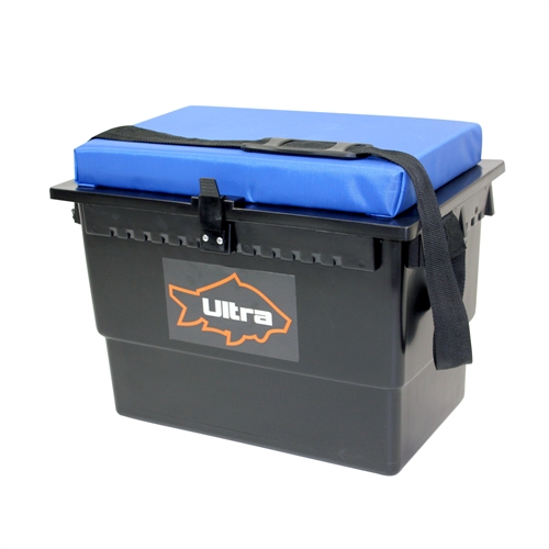 ULTRA FISHING TACKLE CUSHIONED SEAT BOX eBay