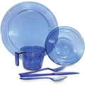 Lexan Camping Cups and Plates Set