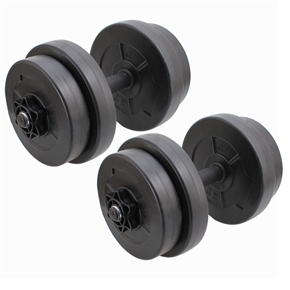 Palm Springs 20kg Vinyl Dumbbell Weights Set