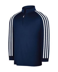 Adidas Junior 3-Stripes Half Zip Pullover