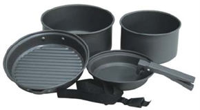5pc Cook Set by Camping.co.uk