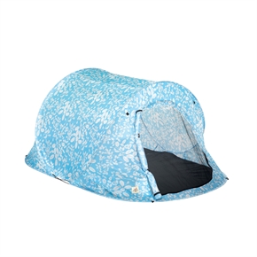 Woodworm Pop Up 2 Man Tent BLUE FLOWER