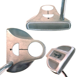 Confidence White Ball Putter - Lefty