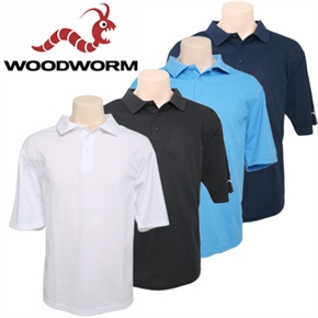 Woodworm Golf Polo Shirts - 4 pack