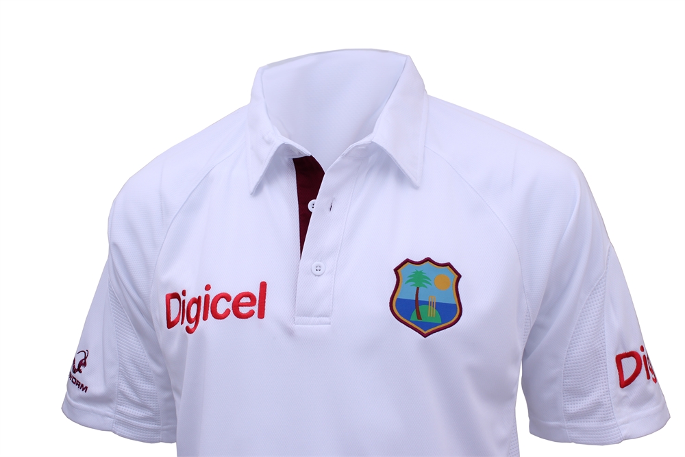 west indies training shirt