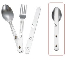 3 Piece Value Cutlery Set by Camping.co.uk