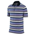 Nike Mens Stretch UV Stripe Polo Black