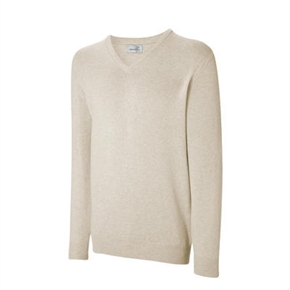 Ashworth Mens Lambswool V Neck Sweater