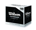 18 Wilson Titanium Golf Balls